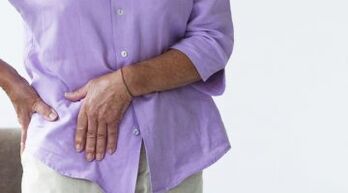 pain in the hip joint due to osteoarthritis