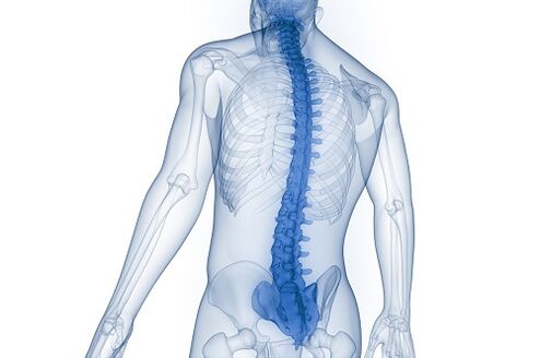 Back pain due to strained back muscles