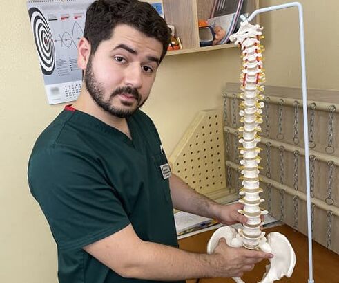 If you have back pain, you should see a general practitioner or a neurologist. 