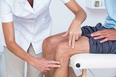 Diagnosis of the knee artrosis
