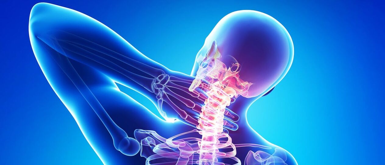 cervical osteochondrosis is a pathological process in the spinal region